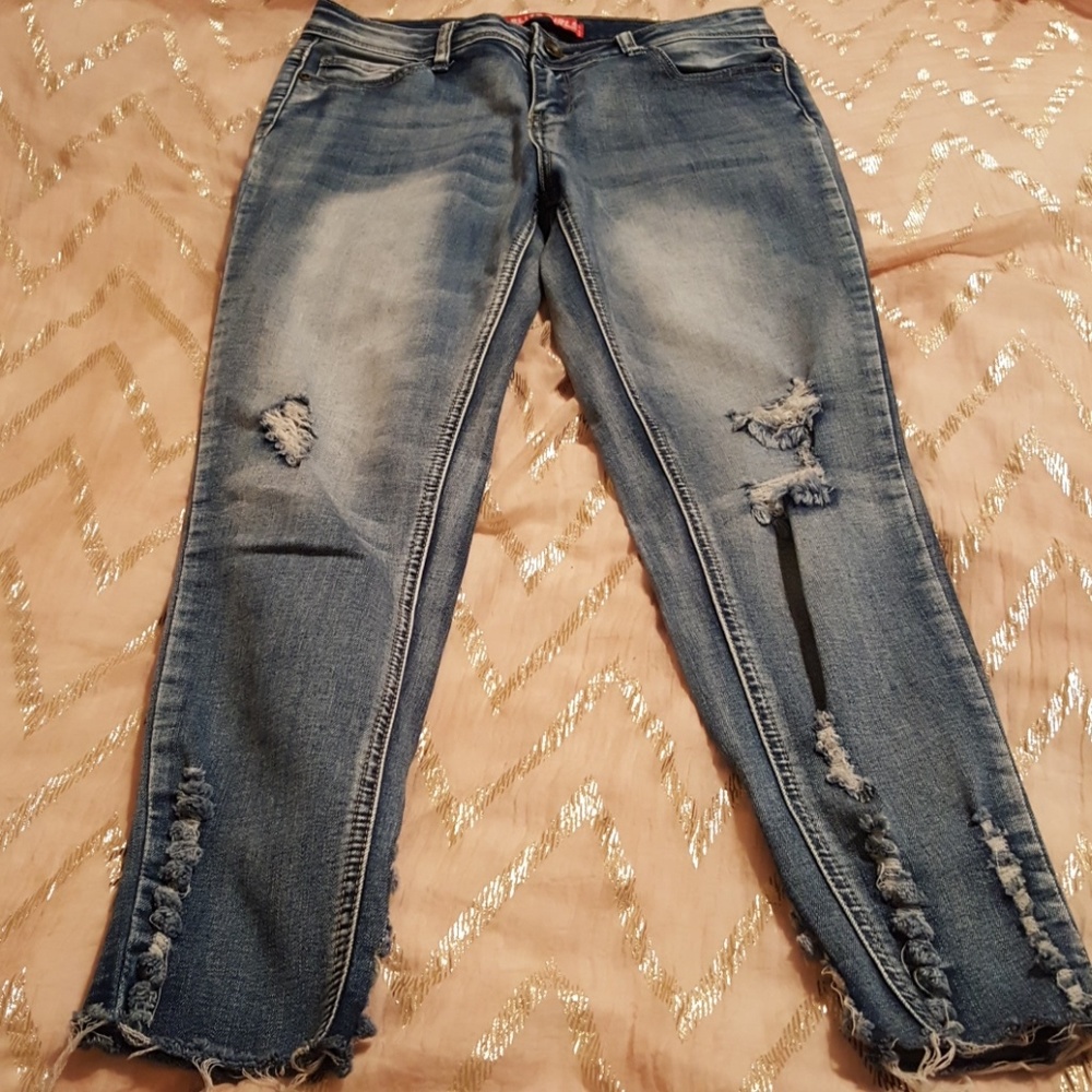 Cropped  Jeans